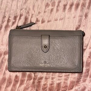 Kate Spade Gray Leather Women's Crossbody